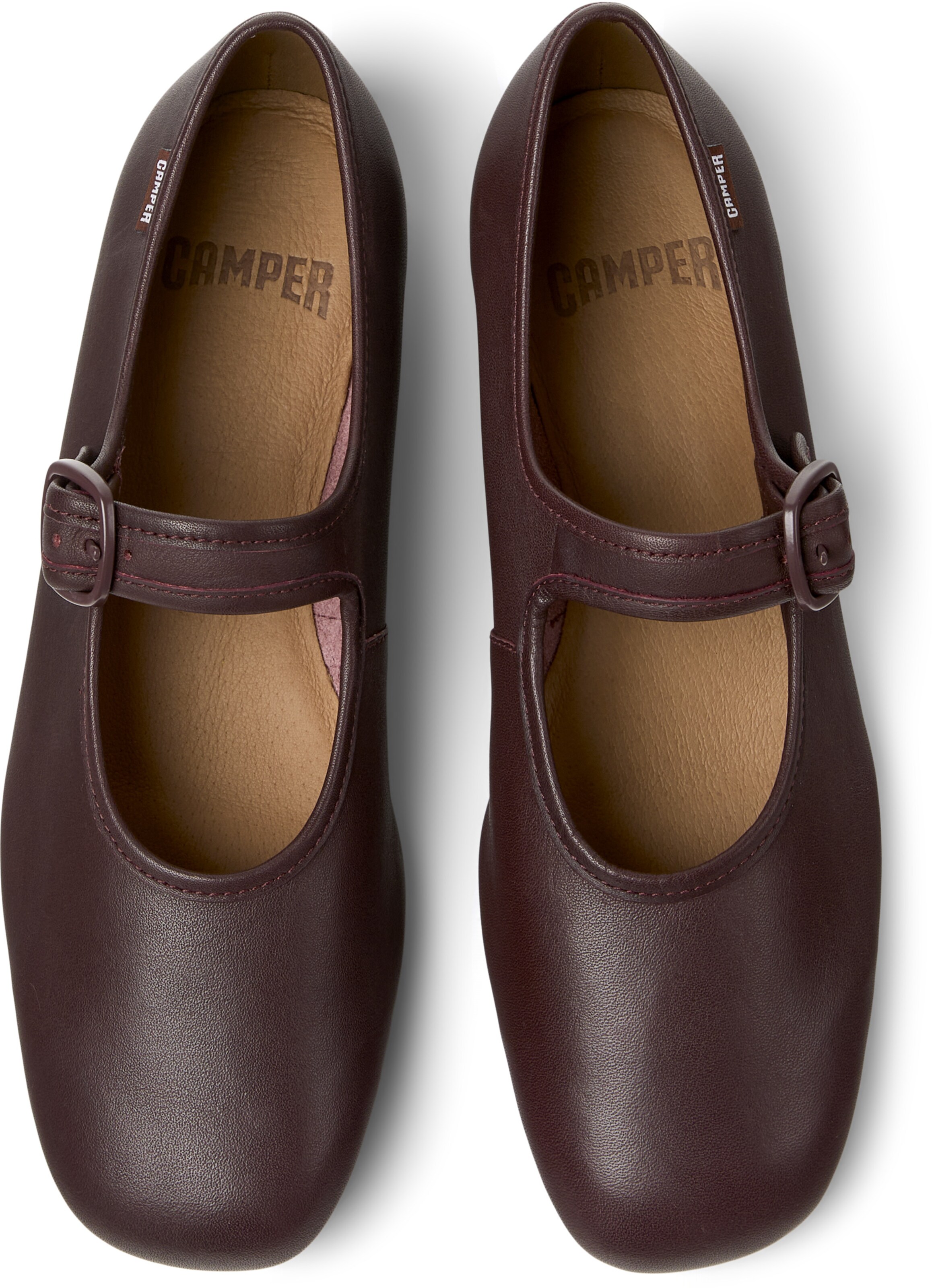 CAMPER Strap ballerina 'Casi Myra' in Red