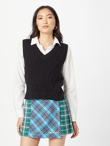 Monki Pullover in Schwarz: Vorderseite