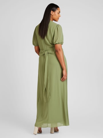 TFNC Plus Dress 'TANISHA' in Green