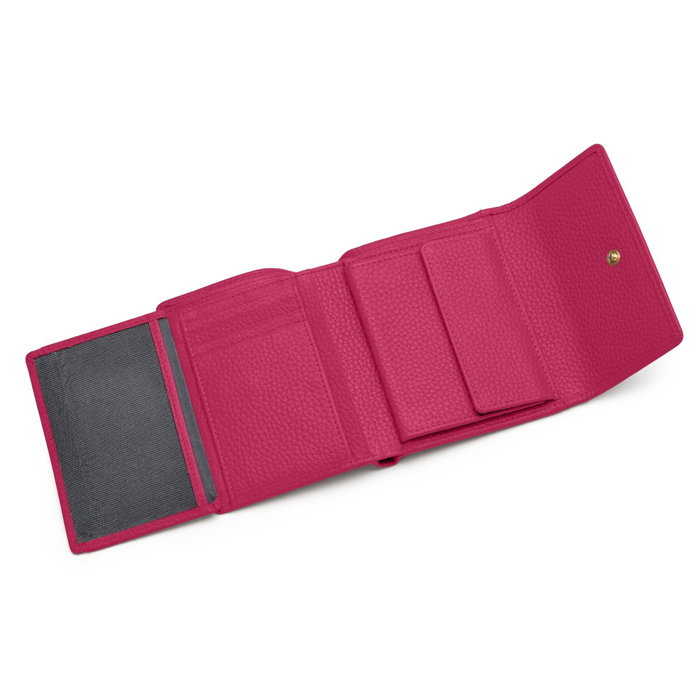 Porte-monnaies 'Bologna' Lazarotti en rose