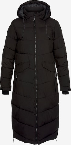 KILLTEC Outdoor Coat in Black: front