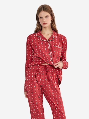 Gisela - Pijama 'Snoopy' en rojo