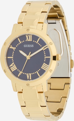 GUESS Аналогов часовник 'DRESS' в злато: отпред