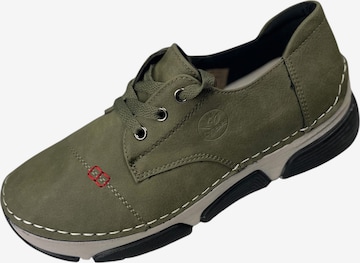 Chaussure à lacets Kumixi en vert : devant