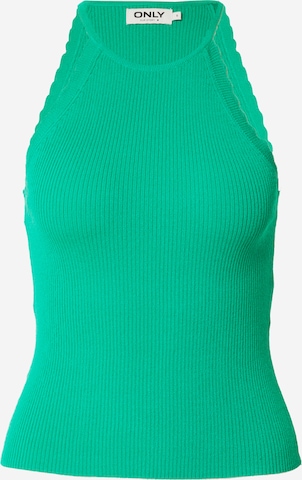 Tops en tricot 'GEMMA' ONLY en vert : devant