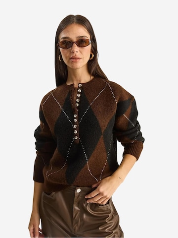 Bianco LucciPulover 'Pullover' - crna boja