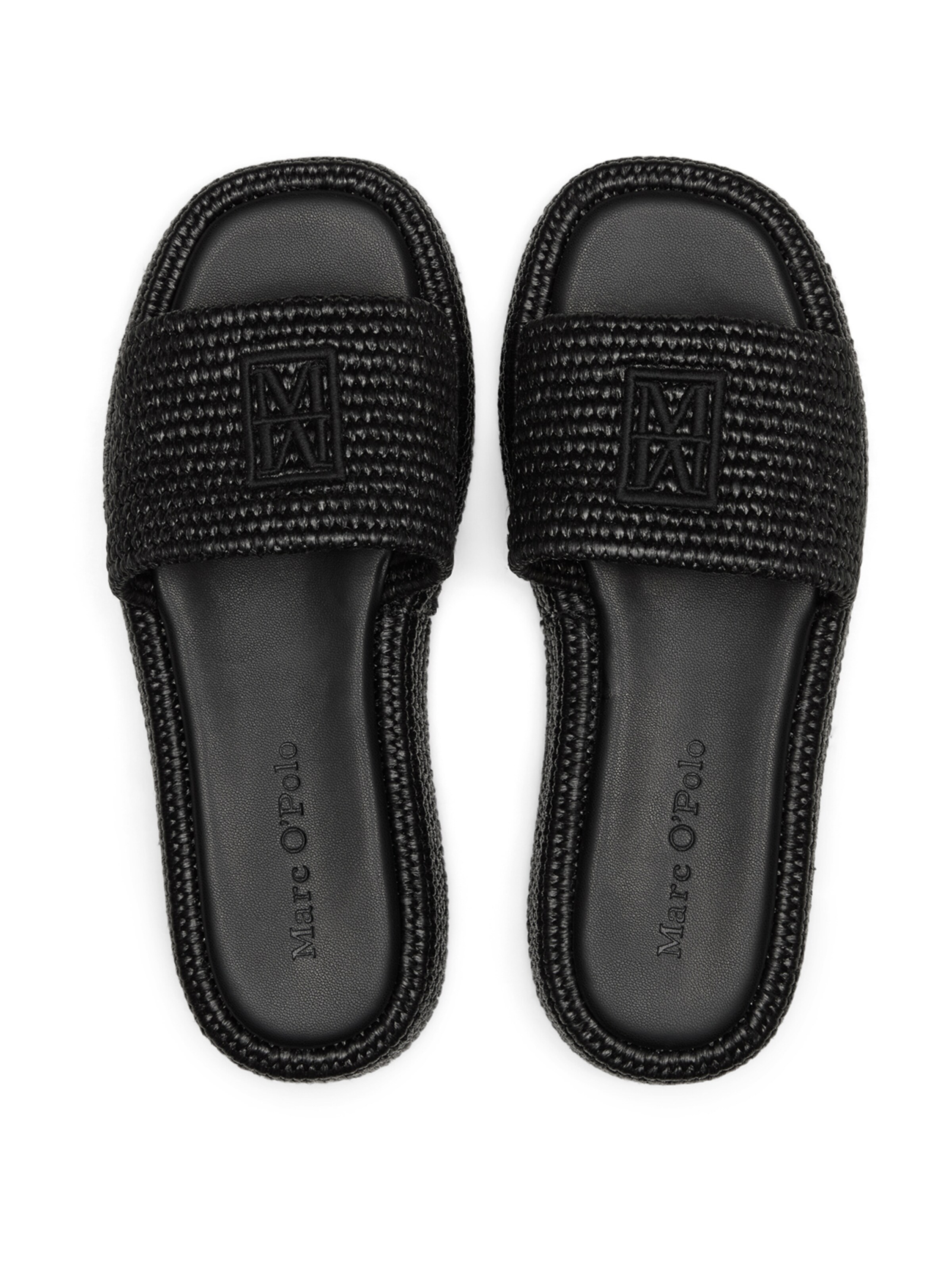 juoda Marc O'Polo Šlepetės