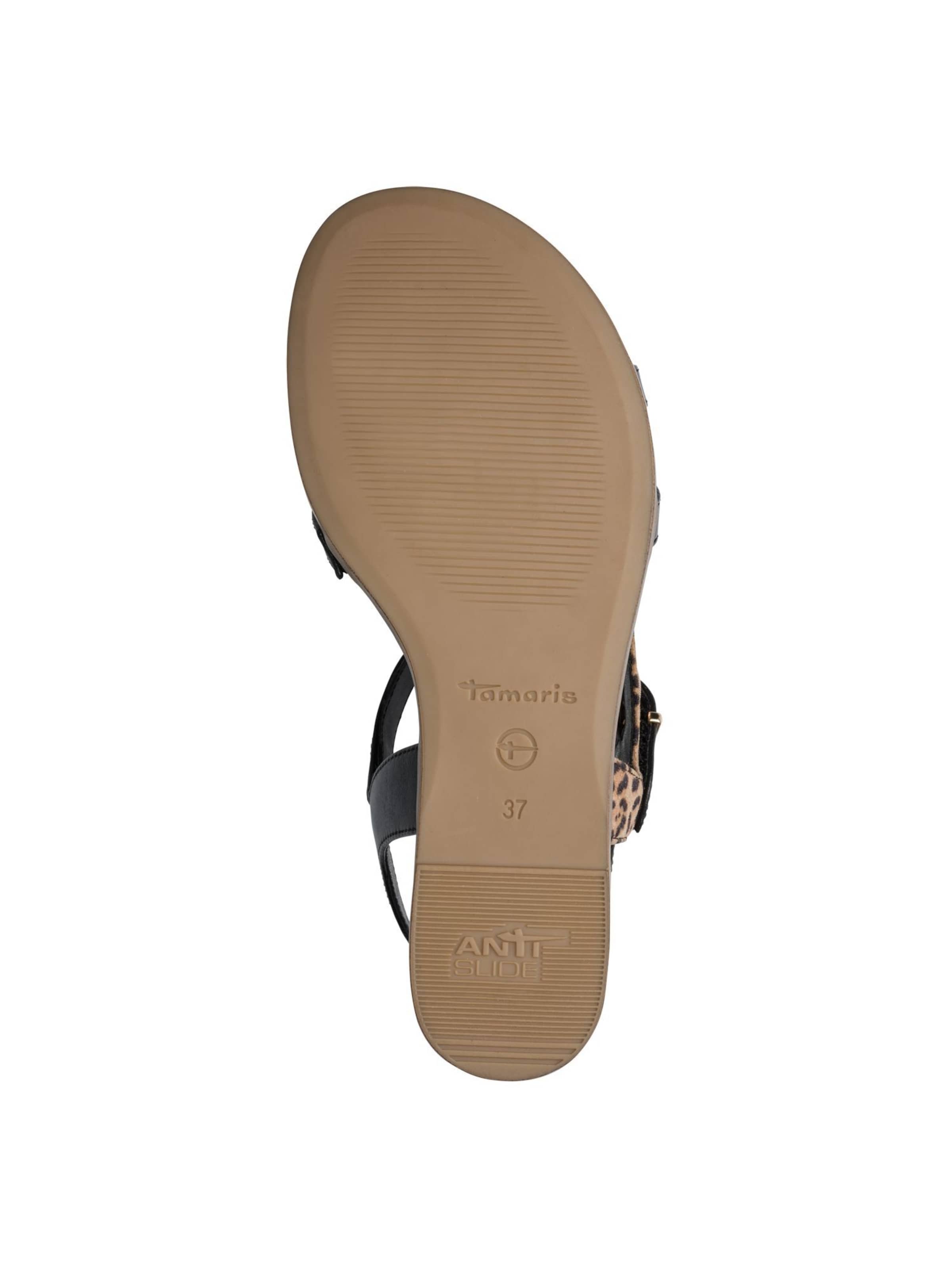 Sandales Tamaris en noir