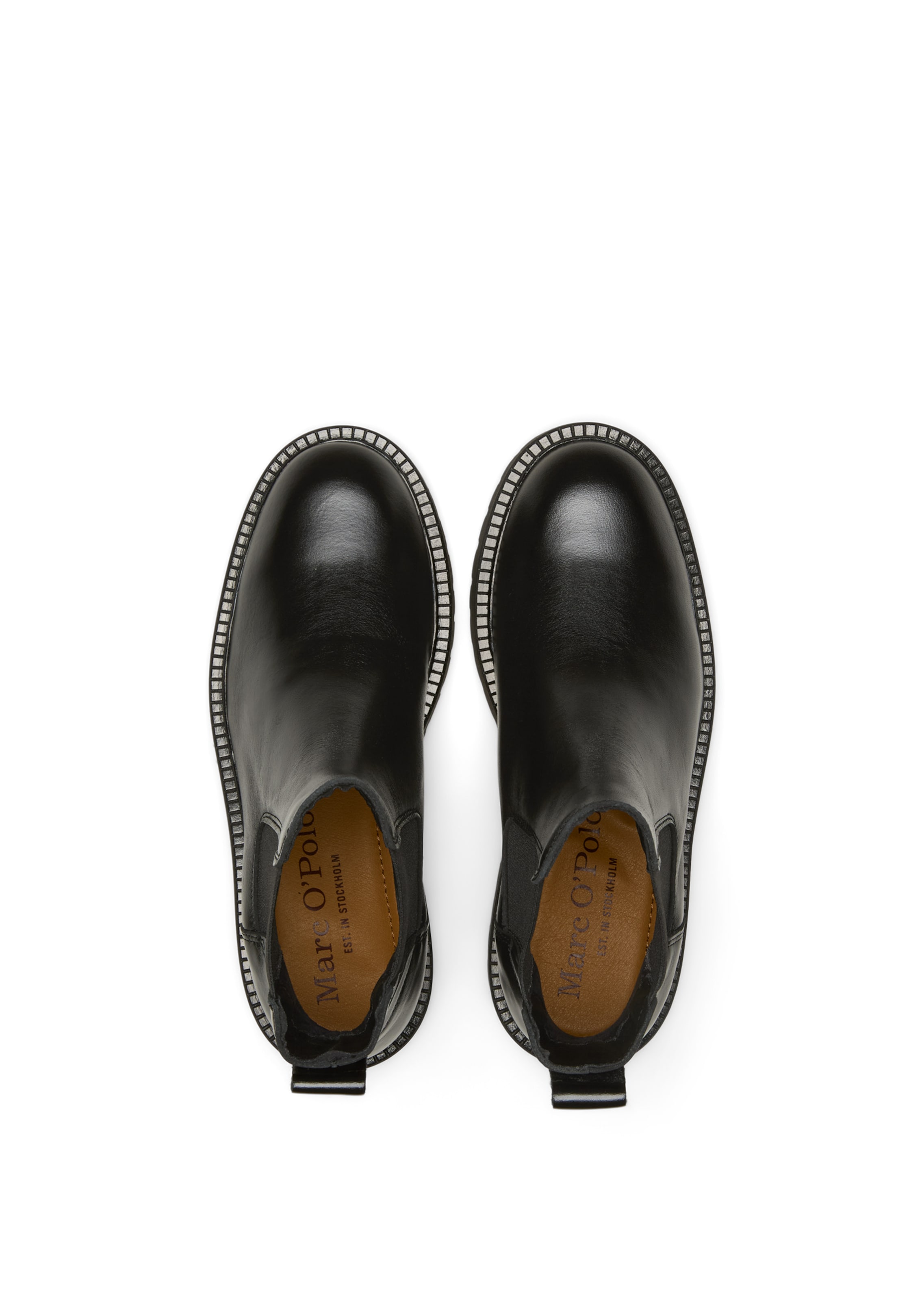 Marc O'Polo Chelsea boots 'Phia' in Zwart