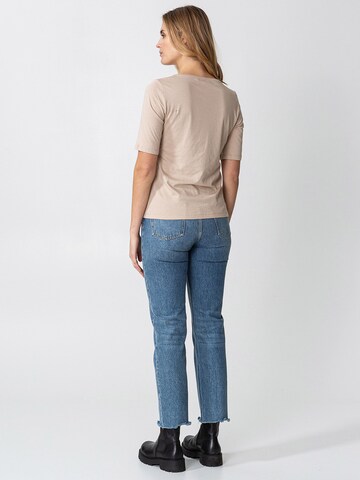 Indiska Shirt 'TEA' in Beige