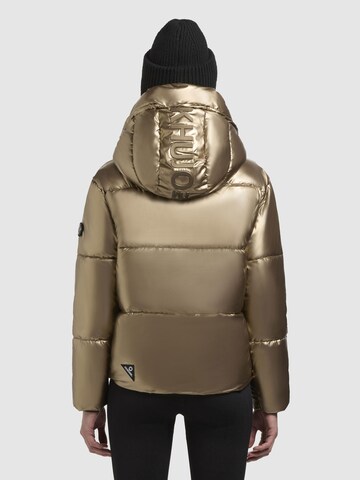 Giacca invernale ' Devina Shiny-YM ' di khujo in oro