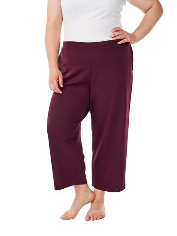 Zizzi Tapered Nadrág 'MALISA' - piros: elől