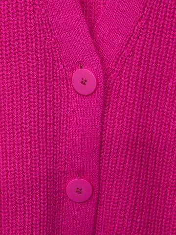 STREET ONE Knit Cardigan in Pink