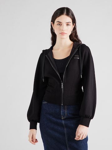 ARMANI EXCHANGE Ζακέτα φούτερ σε μαύρο: μπροστά