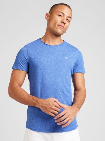 Tommy Jeans - Camiseta 'JASPE' en azul: frente