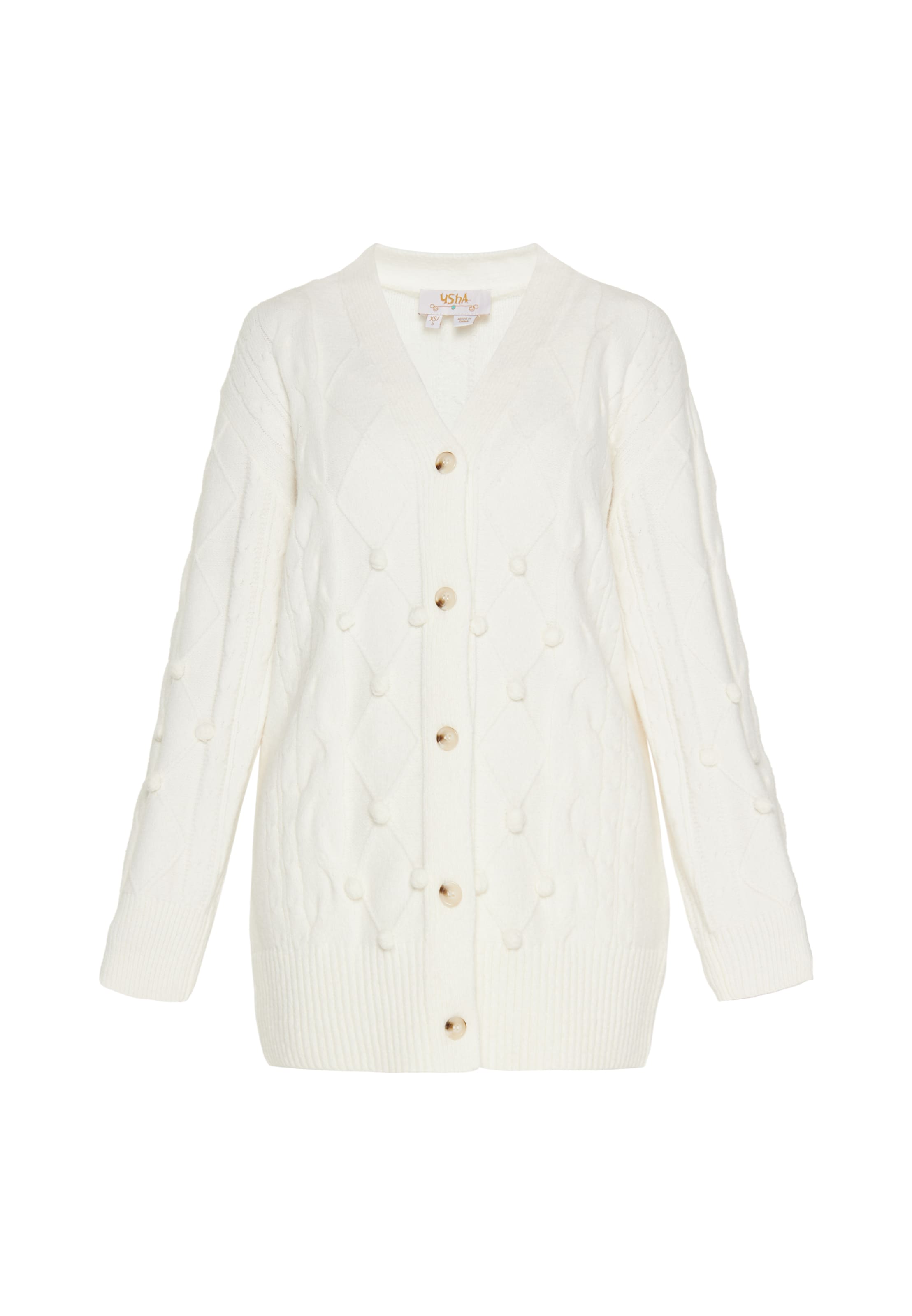 balts usha FESTIVAL Adīta jaka: no priekšpuses