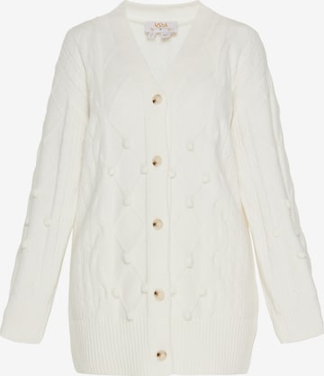 usha FESTIVALKardigan - bijela boja: prednji dio