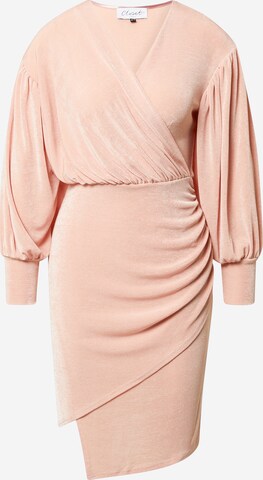 Closet London Dress in Pink: front