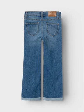 NAME IT Wide leg Jeans 'Polly' in Blauw