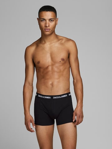 JACK & JONES - Calzoncillo boxer 'Chuey' en negro: frente