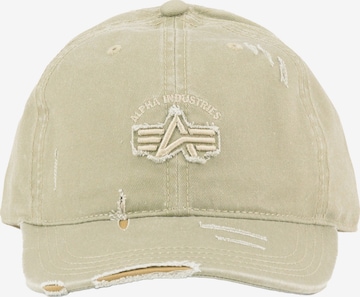 ALPHA INDUSTRIES Lippalakki värissä beige: etupuoli