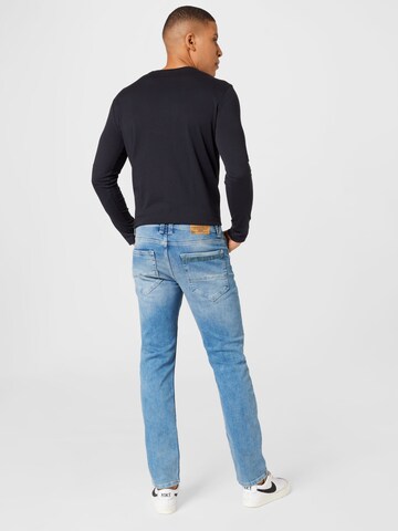 Coupe slim Jean Petrol Industries en bleu