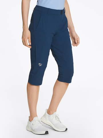 ZIENER Regular Workout Pants 'NESTLA' in Blue