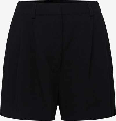 A LOT LESS Pleat-front trousers 'Delia' in mottled black, Item view