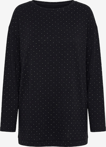 MIAMODA Sweatshirt in Schwarz: Vorderseite