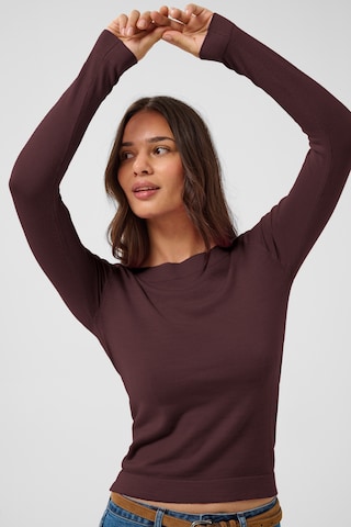 Kaffe Sweater 'KALizza' in Brown