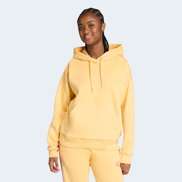ADIDAS SPORTSWEAR Athletic Sweatshirt 'Essentials' in Yellow: front