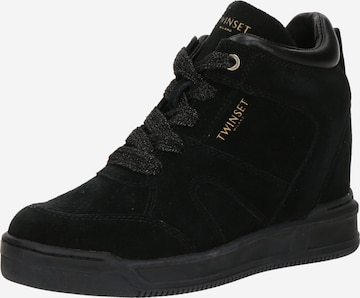 juoda Twinset Sportbačiai su auliuku: priekis