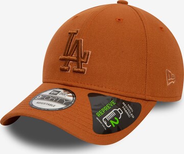 Casquette 'REPREVE OUTLINE 9FORTY LOSDOD' NEW ERA en marron : devant