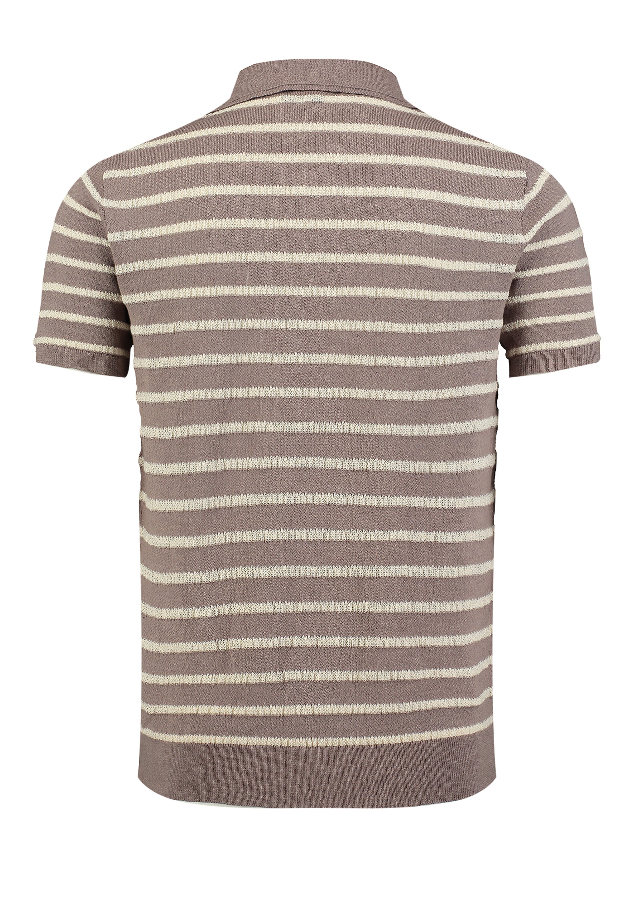 Key Largo Μπλουζάκι 'GROUND' σε καφέ