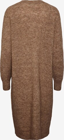 Y.A.S Knit Cardigan 'JULIETTA' in Brown