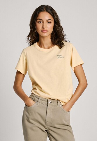 Pepe Jeans Shirt 'Effie' in Geel