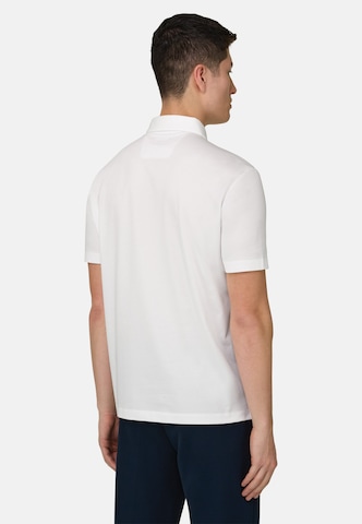 T-Shirt 'B Tech' Boggi Milano en blanc