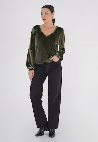 FRESHLIONS Shirt 'Viveka' in Green