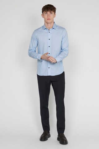 Coupe regular Chemise 'Trostol' Matinique en bleu