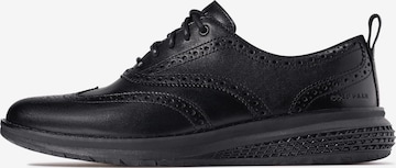 Cole Haan Lace-Up Shoes 'ENERGYWEAVE WINGTIP OXFORDS' in Black: front