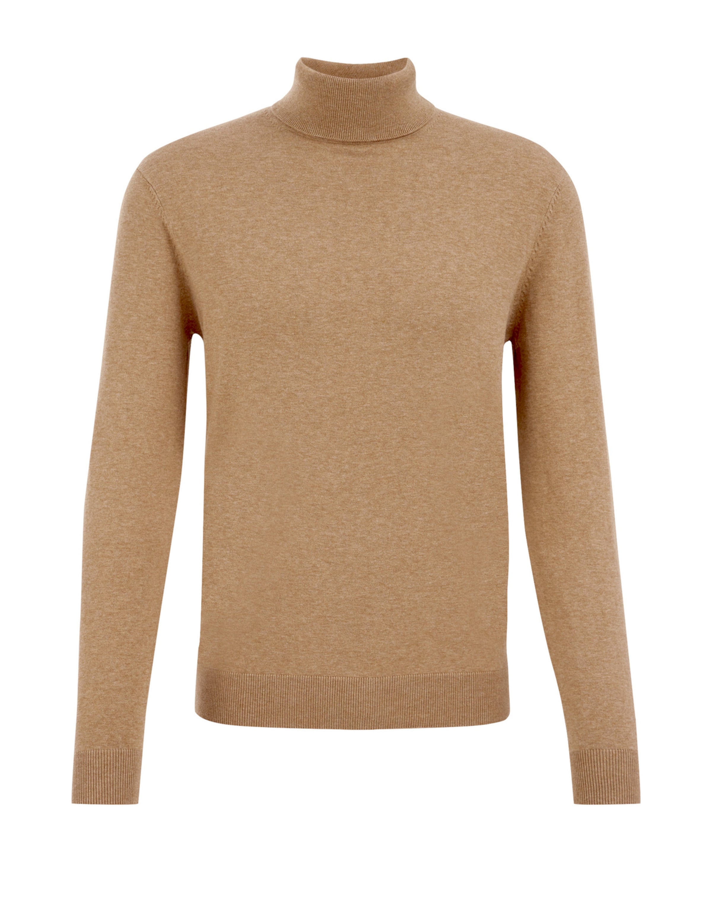 WE Fashion Свитер в Бежевый: спереди