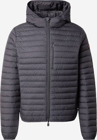 juoda SAVE THE DUCK Demisezoninė striukė 'CAEL': priekis