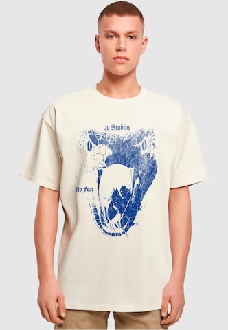 Maglietta di 2Y Premium in beige: frontale