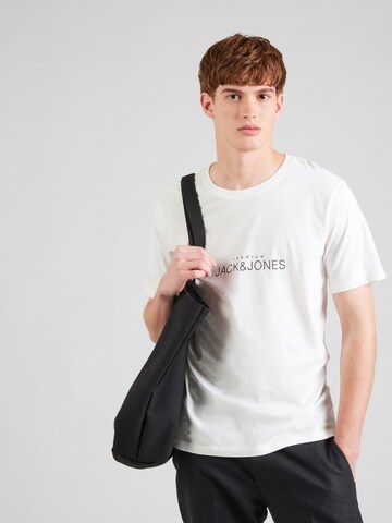 Jack & Jones Premium Tričko 'JPRBLAVANCE' – bílá: přední strana