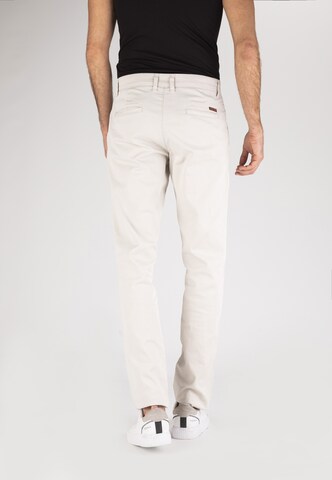 Basics and More Slim fit Chino Pants in Beige