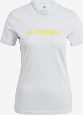 adidas Terrex Funktionsshirt in Blau: front