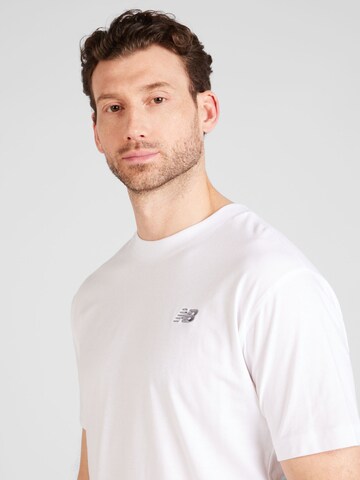 new balance - Camiseta en blanco