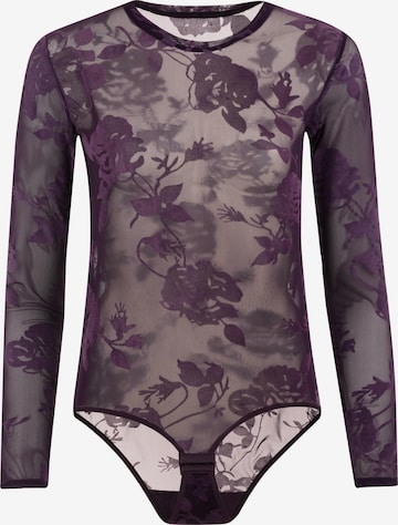 Evoni Blusenbody in Braun: Vorderseite