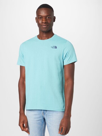 THE NORTH FACE T-Shirt 'REDBOX CELEBRATION' in Blau: predná strana