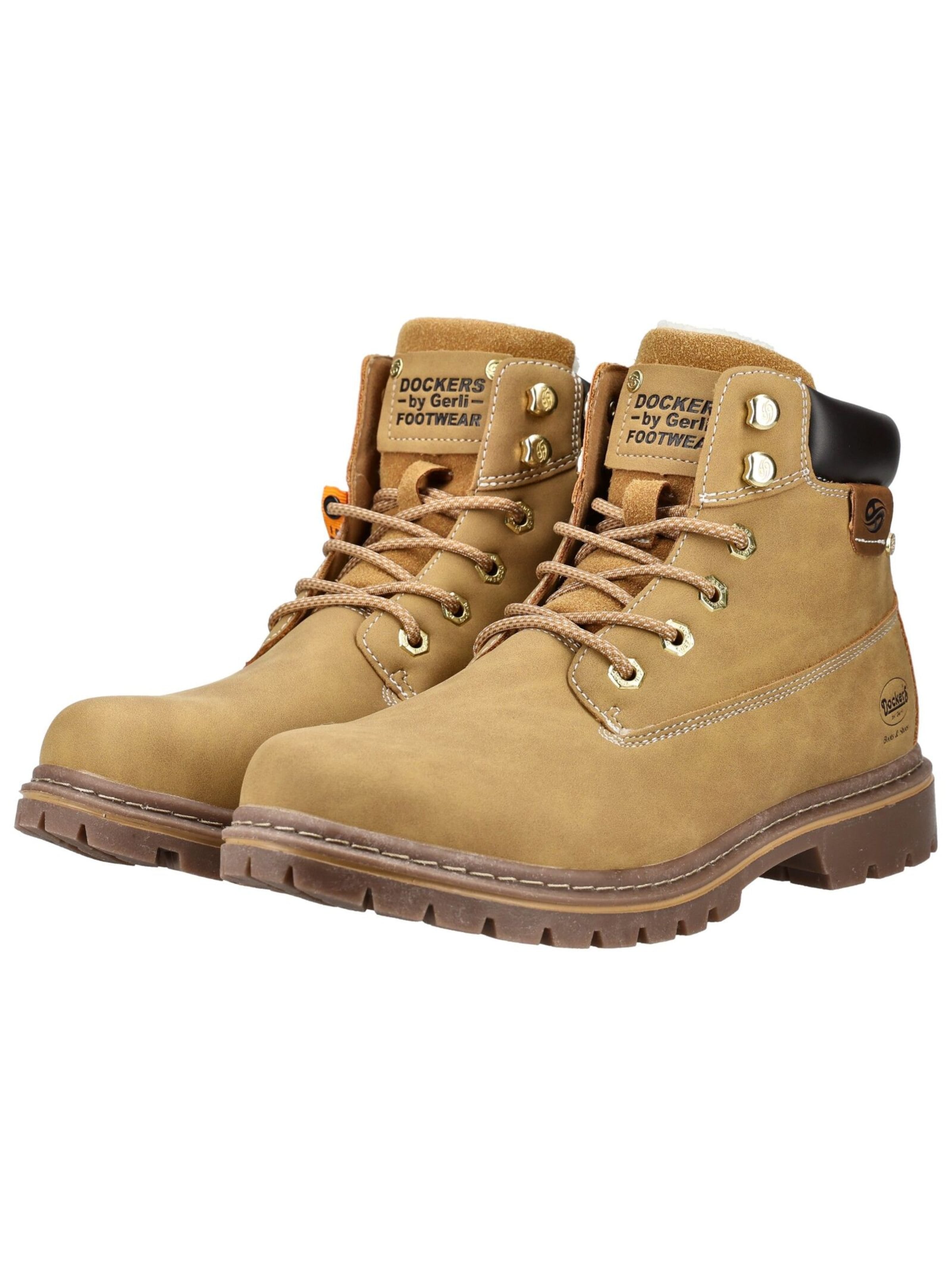 Boots stringati di Dockers by Gerli in marrone